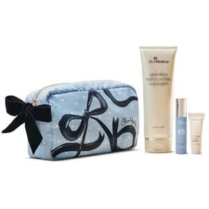 SKINMEDICA Dewy Refreshed Skin Care Set Cleanser HA Hydra Collagen Moisturizer